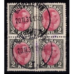 1925-26 - Danmark - AFA 151 - Frimærke - Stemplet.